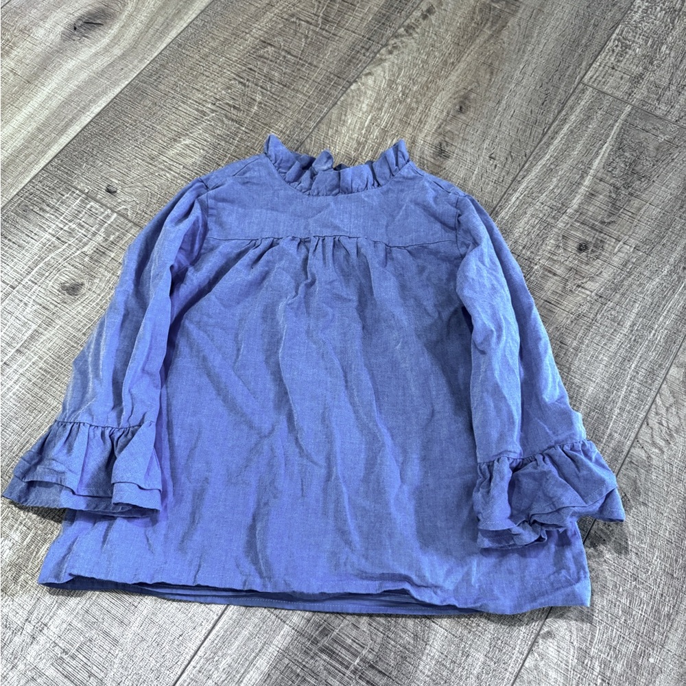 NWOT Janie and Jack size 10 ruffled top mock neck